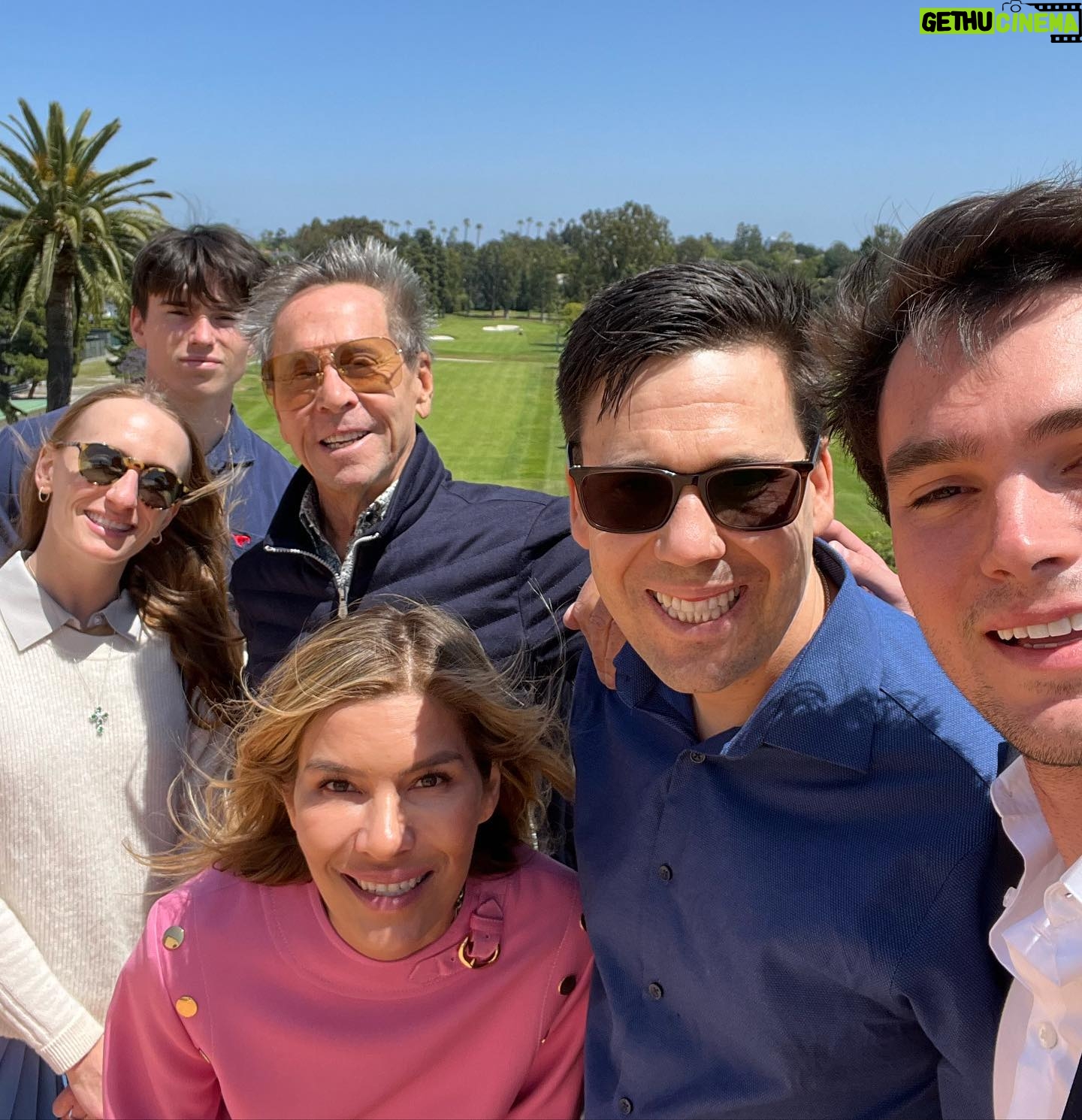 Brian Grazer - 1.2K Likes - All 4 kids! 🐰♥️ Veronica and I gearing up for some post-brunch pickleball 🎾 games trying to win against these youngsters!! 💪🏼