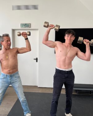 Brian Grazer Instagram - Happy birthday Patrick, you’re growing into quite the young man, strong (!!!! 💪🏼) and purposeful ♥️. No matter what comes at you in life, you have always been super positive….That mindset will take you far as a West Point cadet, and as an officer in training. We are all so deeply proud of you!!! 🇺🇸