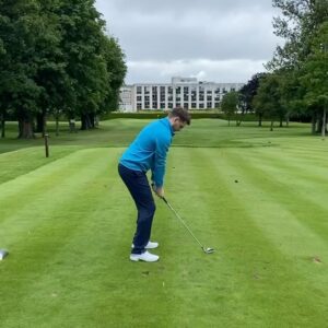 Brian Hanby Instagram - Had a fantastic day practicing my swing with my cousin in law @bolearygolf working on technique. Small steps but definitely feeling a better swing. If you like golf then definitely give him a follow. Thanks for the great day out @bolearygolf