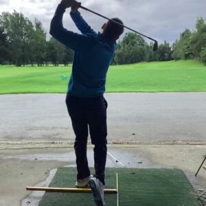 Brian Hanby Instagram - Had a fantastic day practicing my swing with my cousin in law @bolearygolf working on technique. Small steps but definitely feeling a better swing. If you like golf then definitely give him a follow. Thanks for the great day out @bolearygolf