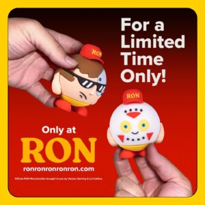 Brian Hanby Instagram - Limited Edition Merch for Ron Time Only!
Ronronronronron.com
