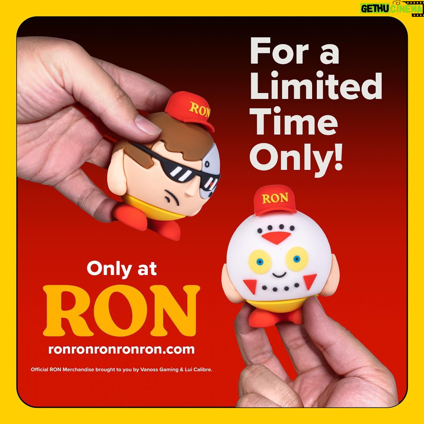 Brian Hanby - 18.9K Likes - Limited Edition Merch for Ron Time Only!
Ronronronronron.com