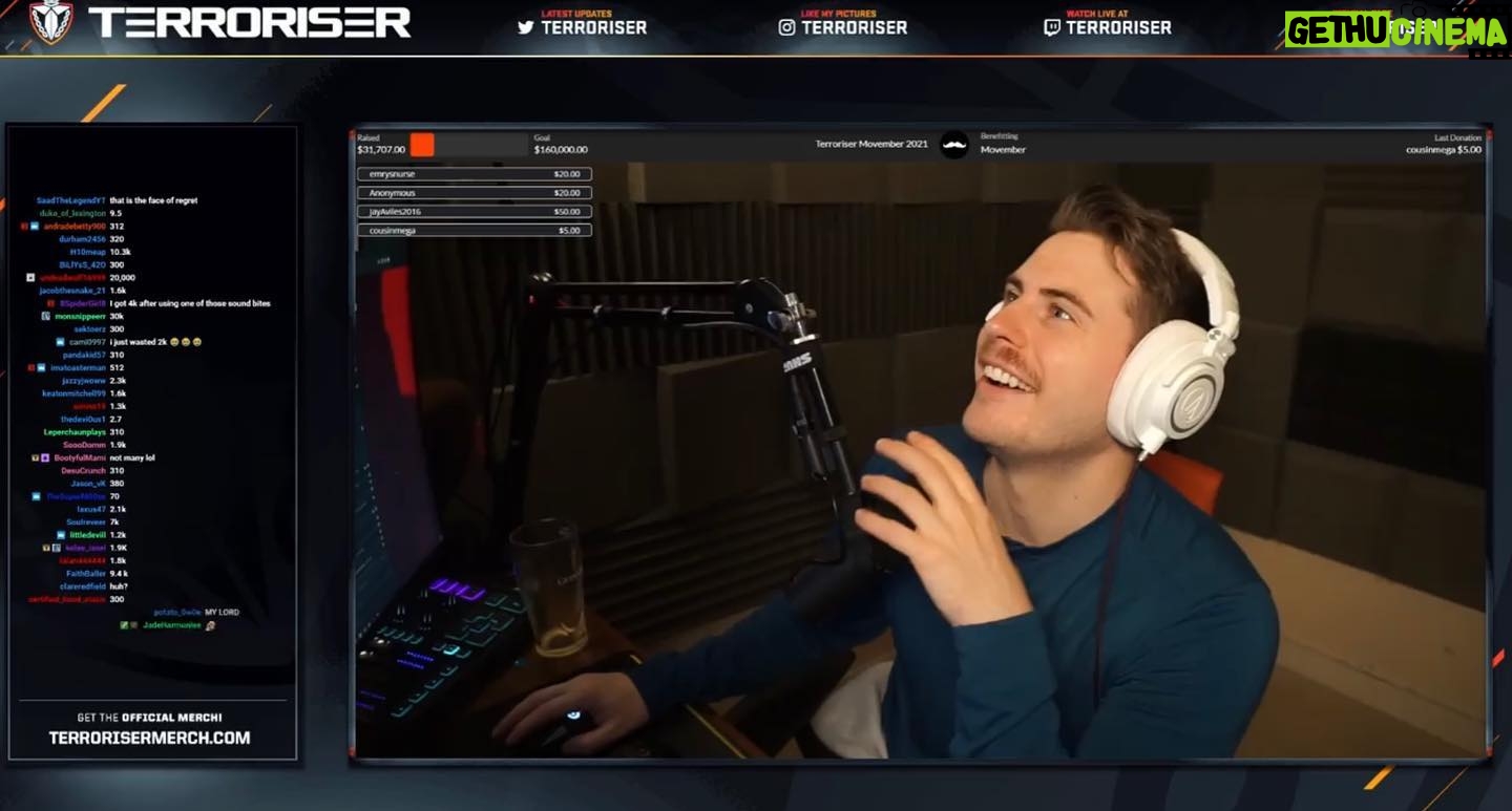 Brian Hanby - 29.8K Likes - The livestream yesterday was incredible. Genuinely had so much fun. It’s honestly been a rough month mentally dealing with some stuff so I know I haven’t been running at 100% as I was last Movember but this definitely was such an uplift I needed. Thank you everyone who joined and helped make it such a great stream.
Haven’t smiled like that for a while. Thank you.