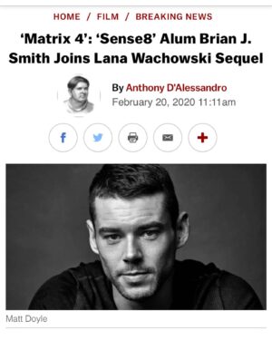 Brian J. Smith Instagram - I took the red pill. 😎