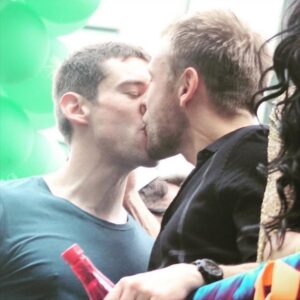 Brian J. Smith Instagram - HAPPY PRIDE!! Fondly remembering this magical moment from a few years ago in São Paulo. It was unreal. Sorry to be missing the fun in NYC, but wishing everyone there and around the world the best of prides. Love from Budapest!!