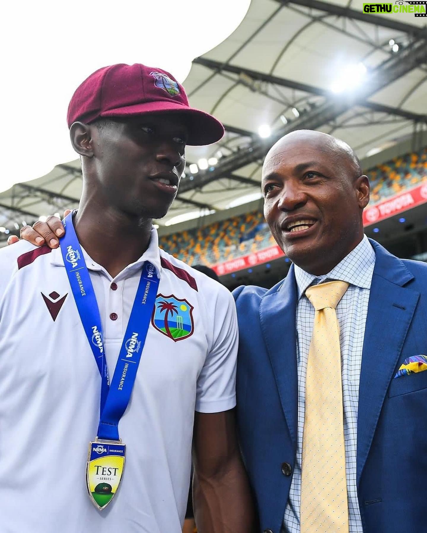 Brian Lara - 3 Likes - I will cherish these pics forever!
Just left the shores of Australia and I’m already missing its beauty.
This place continues to put a smile on my face whenever I am in town. Great nation, sports loving people and a landscape second to none. On this occasion though I left with my heart filled with joy after watching a very young and inexperienced West Indies team battle against the world champions, producing one of the greatest upsets in world sport. The pic above is just to say how happy I am that two of our greatest cricketing legends got the opportunity to turn on their TVs and watch such remarkable feat by our boys. They are the founding members of our proud cricketing history.
Pat and Kraigg, your respective team members thank you for a memorable 2 Test series that we all now wish we had a decider. One quiet man in the background I want to big up is coach @andrencoley thank you for the belief you always had in the boys.
@foxsports thank you for the opportunity to work with some really brilliant people.
.
Till next time OZ.