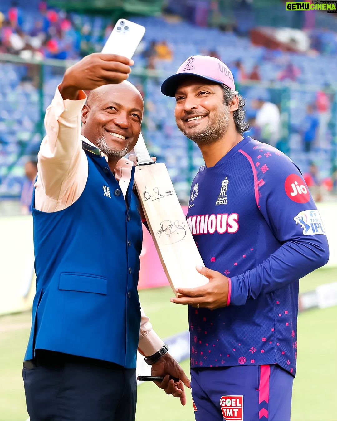 Brian Lara - 60.1K Likes - Lara at three, Sanga at four? 😍
#RoyalsFamily | #HallaBol | #IPL2024 | #DCvRR