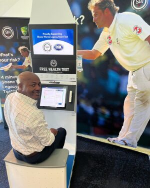 Brian Lara Instagram - #73543 
If you haven’t done it go do it! 
To find a heart test just jump on www.shanewarnelegacy.com and put in your post code. There is 311 locations around Australia. Remember Shane is longing down at us just do it. 

#warnie