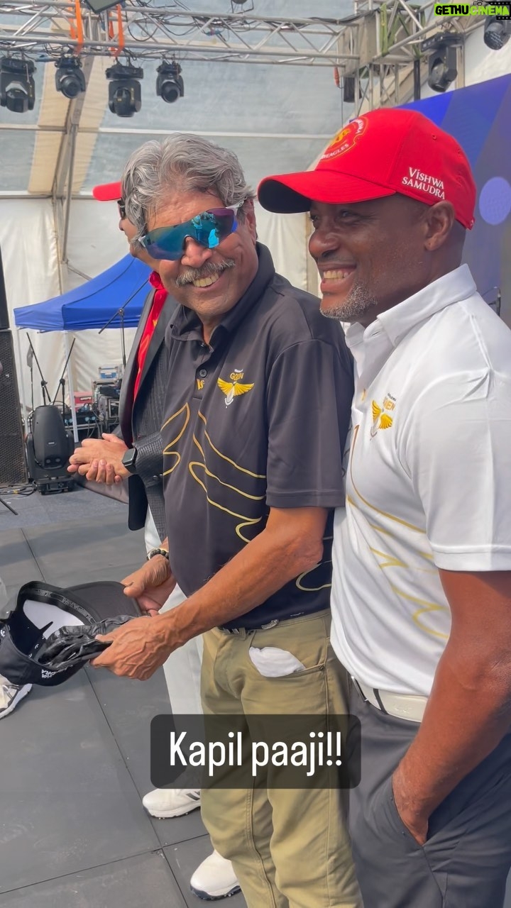 Brian Lara - 3 Likes - 1983 WINNING CAPTAIN!! @therealkapildev
Is it going to be @rohitsharma45 2023?
🏏
#cricketwprldcup2023
#goldeneagles #golf