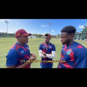 Brian Lara Instagram - Some words of advice to @alick__418 & @kirkmckenzie_54 🏏 Congratulations boys!👏🏿
#WIvIND #MenInMaroon