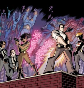 Brian Michael Bendis Instagram - Powers! the Eisner award winning cops and capes odyssey co created by @oeming published by the bestest @darkhorsecomics and very much on my mind! #makestuffwithyourfriends #jinxworld #comics #powers #tobecontinued