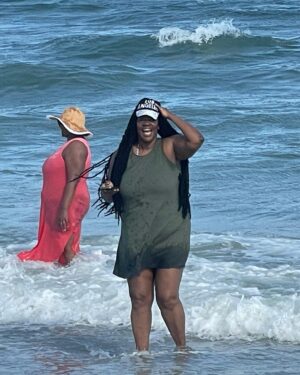 Brian Michael Smith Instagram - Myrtling with Mama! Breaking in her birthday weekend with the fam at the beach. 💕🏖️🥳#thisis60