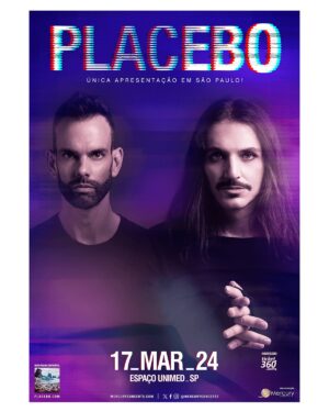 Brian Molko Instagram - PLACEBO LIVE IN 2024 - LATAM & USA, link in bio