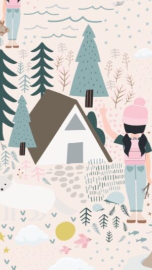 Brian Patrick Flynn Instagram - Our Little Nordic Explorer Wonderland, a cheerful happy place with narwhal, arctic foxes, polar bears, A-frames, and a helluva lotta cotton candy and pine green tones. Thanks @ashbothwell for bringing my little Icelandic/Greenlandic fantasy nursery to life.