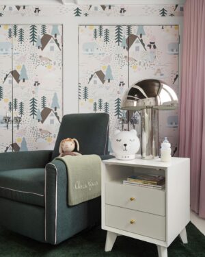 Brian Patrick Flynn Instagram - Welcome to our little nordic explorer’s nursery, and now let’s play a game right here called ‘WHERE DID I LEAVE THE HAND SANITIZER?’, first person to find it in this carousel and type where it is in the comments wins OKAY NOW GO. 📸 @rusticwhiteinteriors
