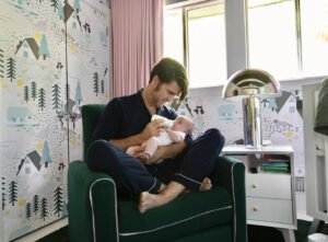 Brian Patrick Flynn Instagram - Two months. Two dads. Two hundred diaper changes. Four hundred bottles. Thousands of smiles. Zero regrets. Being a dad ROCKS. @hgsmith6 @thebellybud @elevatebaby_ @drguyringler