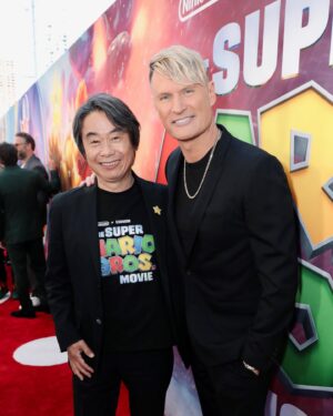 Brian Tyler Instagram - The @supermariomovie premiere was the culmination of a dream come true! 
❤️❤️❤️❤️❤️❤️❤️❤️❤️❤️❤️❤️
#supermariomovie #supermariobros