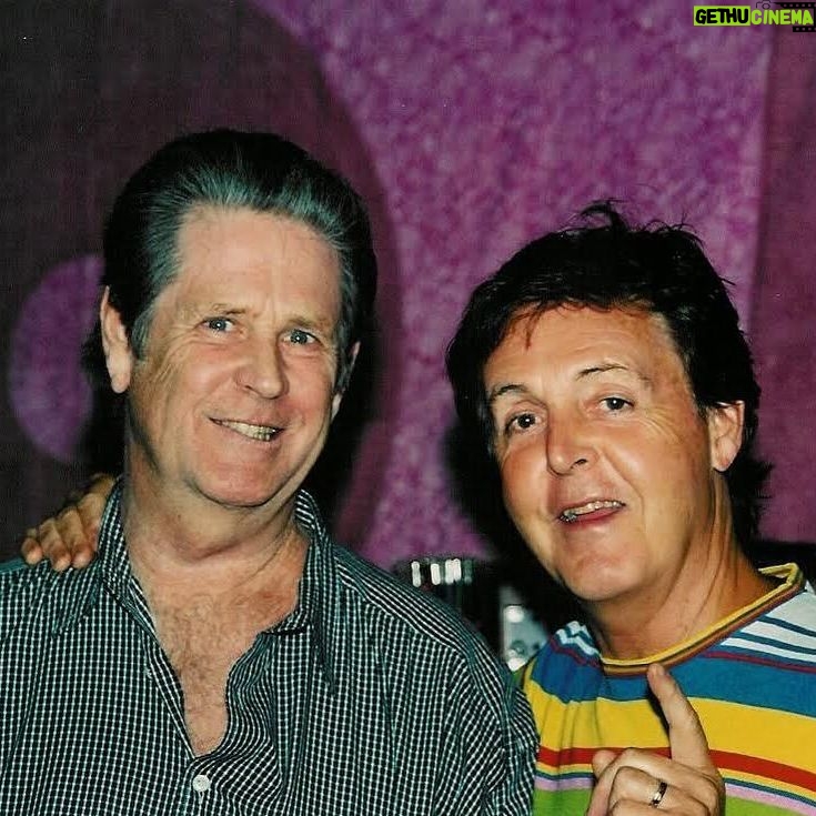 Brian Wilson - 7.8K Likes - A Friend Like You: Happy Birthday @paulmccartney