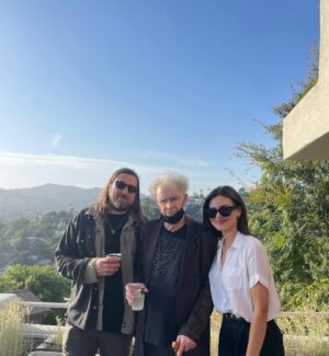 Briana Lane Instagram - This week @mrjcgabel and I hosted a Q and A with our architecture community here in LA about Thom Andersen’s next documentary Schindler vs Neutra co-directed by @davidas. We had the best view in LA thanks to @johnmarkhorton, ate Viennese desserts and got to see a rocket launch. And in the world of beautiful coincidences, John’s favorite doc was Los Angeles Plays Itself. When I told him I’d be working on Thom’s next film, he said “I think this might be the coolest thing you’ve ever done.” To all of the LA nostalgia loving hearts out there, this one’s for you.
