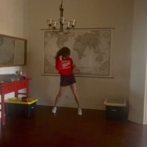 Briana Lane Instagram - Sprawl II has been my pump up song since I moved in here (swipe for proof) and a sturdy friend through the bad and good days. It was only right to save it for the last dance in this special space ⛰️ Thanks for the 8 beautiful years, 404.