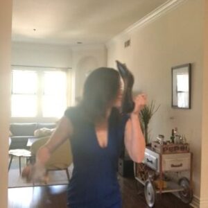 Briana Lane Instagram - Sprawl II has been my pump up song since I moved in here (swipe for proof) and a sturdy friend through the bad and good days. It was only right to save it for the last dance in this special space ⛰️ Thanks for the 8 beautiful years, 404.