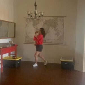 Briana Lane Instagram - Sprawl II has been my pump up song since I moved in here (swipe for proof) and a sturdy friend through the bad and good days. It was only right to save it for the last dance in this special space ⛰️ Thanks for the 8 beautiful years, 404.