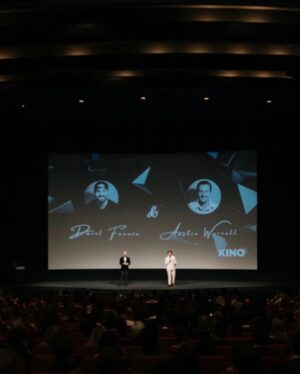 Brit MacRae Instagram - 01.31.24 // KINO @directorsguild 

We had 800  show up to celebrate the future of film/tv, dress to the nines, screen some amazing films, and even eat @crumblcookies on the red carpet (if you know me, you know me) 

In many ways this was my company @kinomakesmovies coming out party. We’ve been heads down building for over a year now, so it felt truly special to share the evening with so many remarkable humans. 🤍

Special shoutout to @laurenhowe for flying from 🇨🇦 to be our inaugural host. I’m forever in awe of you. (Do it again next year??????)

Event was sponsored by our lovely friends at @panavisionofficial @nprpodcasts @finaldraftscreenwriting @siliconvalleybank @mochachai and more ✨

Styled by @styledbyfranzy 
Dress @versace 
Bag @kara 
Shoes @ysl 

If you came, thank you for coming. 🤍