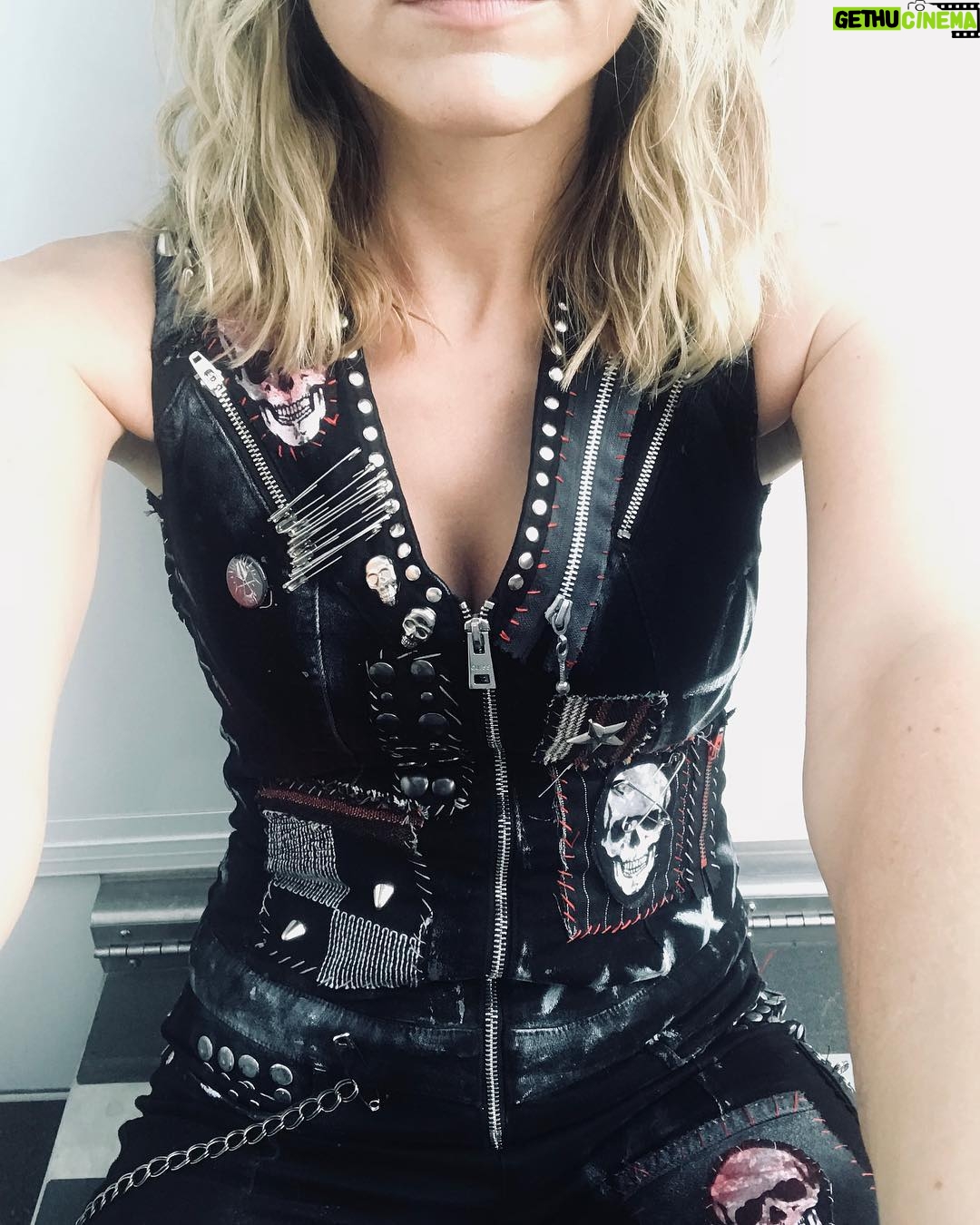 Brit Morgan - 7K Likes - My 16 year old self is obsessing over my wardrobe. If anybody needs a safety pin let me know. #riverdale