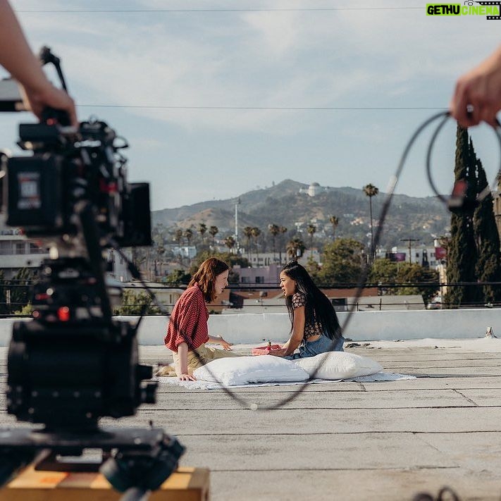 Brit Morgan - 1.4K Likes - In June, I directed for the first time a short film that means so much to me. After two months of post it’s mostly finished and I am in overwhelming awe and gratitude for the brilliant people who put so so much passion and heart behind it. I’ve never felt so supported. This was one of the most fulfilling experiences of my life and as with anything creative the making of it is- in itself the reward but I’m excited to be able to share the finished product. Lots of love to the “Cupcakes” fam and all who donated/contributed to this special little film. More updates to come 💜💜💜 @cupcakesshort 📸 @ashleyrandallphoto