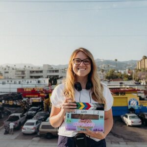 Brit Morgan Instagram - In June, I directed for the first time a short film that means so much to me. After two months of post it’s mostly finished and I am in overwhelming awe and gratitude for the brilliant people who put so so much passion and heart behind it. I’ve never felt so supported. This was one of the most fulfilling experiences of my life and as with anything creative the making of it is- in itself the reward but I’m excited to be able to share the finished product. Lots of love to the “Cupcakes” fam and all who donated/contributed to this special little film. More updates to come 💜💜💜 @cupcakesshort 📸 @ashleyrandallphoto