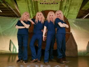 Brit Morgan Instagram - Will the real Livewire please stand up? #Supergirl #clones @jessiegraffpwr