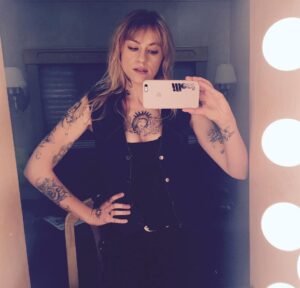 Brit Morgan Instagram - Playing another good girl 💀❤️