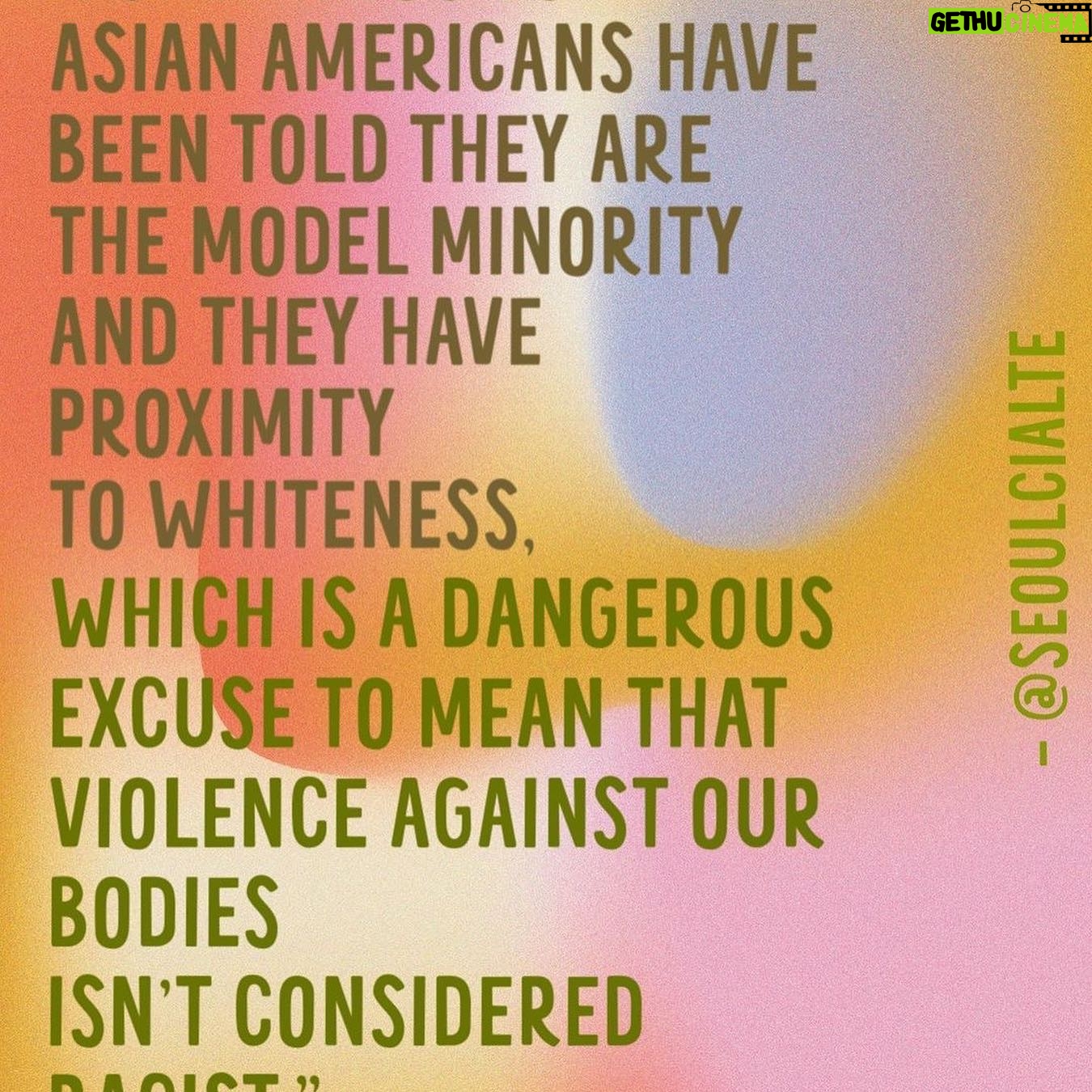 Brit Morgan - 1K Likes - Been feeling so disturbed by the spike in violence towards Asian Americans this past year. Because my partner is Chinese I’ve been aware of this for awhile but not sure if I would be otherwise because it’s been so underreported. Through him I’ve become deeply aware of the effects of white privilege and supremacy on the lives of the Asian community. Holding the vision for a country where our Asian brothers and sisters are honored and completely safe to be themselves. 🙏🏼💜. . #repost @kimsaira
•
Include Asian Americans in your anti-racism work. Due to covid, Asians have seen a spike of xenophobia & racist hate crimes all throughout the world that need to be spoken about & accounted for.
〰️
Historically, Asians have faced disparities such as the model minority myth. The model minority myth was created by Americans during post WWII, to portray the narrative that Asian immigrants successfully assimilated, despite experiencing racism in America.
〰️
This is not only harmful & incredibly racist, but farther from the actual truth.
〰️
The model minority myth was created to pit Asians against other BIPOC races, especially during a time where mass Asian immigration was happening in America.
〰️
Also, it fails to recognize the different experiences of all different Asian racial groups, & also ignores Southeast Asian populations such as Thai, Vietnamese, Philippines, Hmong, Laotian, Cambodian, and South Asians such as Bangladesh, India, Sri Lanka, and Nepal, as well as Indigenous people. It diminishes their real struggles, & wipes away their history & trauma.
〰️
Due to the model minority myth, people have grouped Asian Americans with the likeness of white people.
〰️
Please support and stand up for Asian American communities. Remember them in your anti-racism work. Hate crimes are happening everywhere, we need the media to be covering them, & there needs to be accountability for them.
〰️
✨The quote last slide are from @seoulcialite!!
〰️