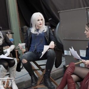 Brit Morgan Instagram - Just chillin like a villain... I'm sorry, I had to. #Supergirl ⚡️