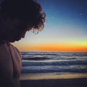 Britain Dalton Instagram - Just as I imagined ... #actorslife #beachlife #sunsets #freethoughts
