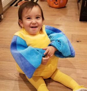 Brittany Ishibashi Instagram - Little Mermaid and “LeBrookie DonalTurnTahniKupp ChichiBruyne” 
(aka all of Kai’s favorite athletes)

plus more Flounder content 🐠 

#happyhalloween #underthesea #andallthesports