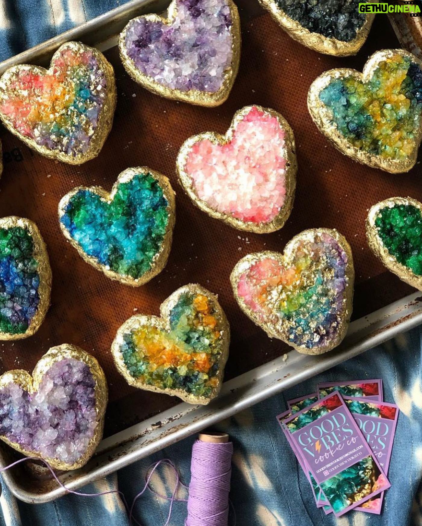 Brittany Ishibashi - 745 Likes - Sparkly Cookies to bring some magic to your feed ✨
I mean, how gorgeous and happy-making are these treats from @goodvibescookieco?
They’re cookies? WHAT?!?
Yes.
And they taste just as special as they look. Bite into luscious shortbread, a silky layer of frosting and the crunchy confectionary crystal— and damn, you’ll feel delicious inside and out.
Each cookie is a hand-painted piece of art, inspired by a real crystal. Each one is special and unique— just like us 😉
These crystal cookies were started as a project of love from a mama to her kids — and now #GoodVibesCookieCo is sharing that same spirit with the world!
Support small businesses! Support women-owned businesses! And as Jodi says, “Honor your magic, trust the universe, and, when in doubt, eat the cookie!”
✨Which crystal cookie is calling to you?? Enter our #GIVEAWAY (3 posts back) to win some of these tasty treasures along with some incredible #CleanBeauty treats from @AngelaCagliaSkincare and @EverEdenBrand.
✨ 🧿💗U ✨
#goodvibes #cookies #honoryourself #celebrateyourself #selfcare #supportsmallbusiness #supportwomeninbusiness and #eatthecookie 💎💫🍪