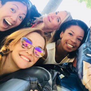 Brittany Ishibashi Instagram - Our beautiful Annie 💔 

Love you forever, sweet friend 

I don’t have too many words right now except that I am so grateful for your light and love…holding you in my heart forever and ever 

Sharing these words from her dear Steve:

“There is a cavernous hole in the soul of this family today. But she left us the tools to fill it. She found wonder in the simplest moment. She didn’t require music to dance. She taught us not to wait for adventure to find you. ‘Go find it. It’s everywhere.’ And find it we shall.  As I drove our boys, the true loves of her life, down the winding driveway and street, she would yell BYE! until we were out of earshot and into the world. I can still hear it ringing. Bye my Buddie. ‘I love you little family…’ “

Oh, the light and love and adventure… 

A GoFundMe has been launched to go towards the boys’ college and also this transition time for Steve and the family. ❤️ Link in bio