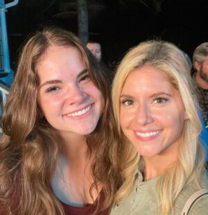 Brittany Underwood Instagram - Been having a blast getting to play a mom for the first time in my latest thriller. Thanks for being such a great on screen daughter @evaigo2002 so much fun with you tonight!! 😁🥰