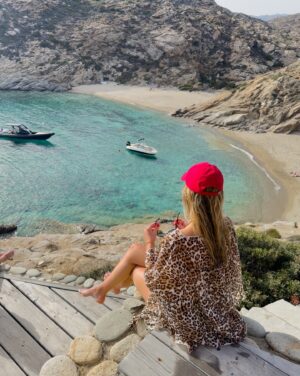 Brooke Bruk-Jackson Instagram - Greekin’ out over this view 🇬🇷🧿

#unreal #greece #ios