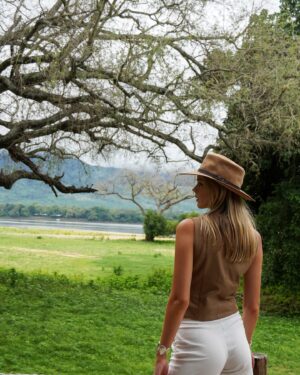 Brooke Bruk-Jackson Instagram - Looking for a serene escape? @manapoolssafarilodge offers the most tranquil and peaceful views. ☕️🌿🏞️