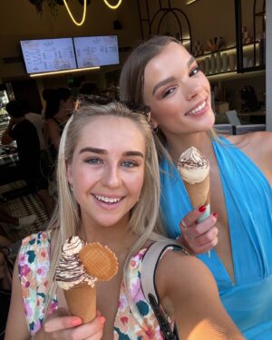Brooke Bruk-Jackson Instagram - Day 1 in Athena 🇬🇷🌺🍦🩷