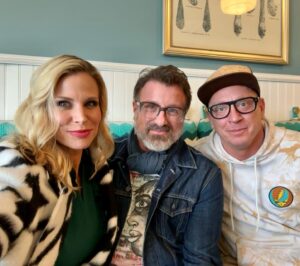 Brooke Burns Instagram - Back at work and feeling fabulous about it because of these special people! #2023 @gameshownetwork