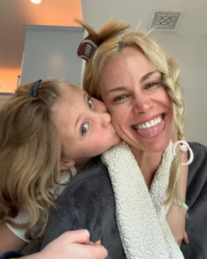 Brooke Burns Instagram - Lost a bet. Worth it. 🥰💋