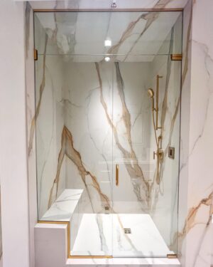 Brooke Lynn Hytes Instagram - House update!
My dream bathroom is FINALLY finished 😭

Massive shoutout to @earth.meets.luxury for being so wonderfully patient with me and for doing such exquisite work 🙌🏻❤️ 

Also, thanks @theonlydetox who mined, cut and installed the stone herself. Blindfolded.