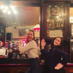 Brooke Lyons Instagram - 👯‍♀️ #repost @ariellekebbel Broadway is shut down, but @nbclincolnrhyme isn’t . Here’s a little commercial break from the highly emotional 2 hour season finale. Miss you already @brookielyons #lincolnrhyme #huntfor #thebonecollector #nbc #seasonfinale #justdance
