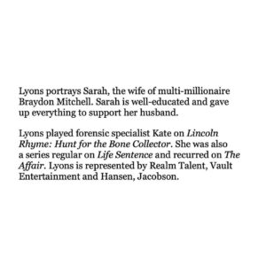 Brooke Lyons Instagram - I am one lucky duck. 🙏🏻⁣
⁣
Thank you thank you ⁣
@kerrywashington⁣
@larrywilmore⁣
@dramaraamla⁣
@tamaratgreg⁣
@petechatmon⁣
@kimhardincasting⁣
@pilarspics⁣
@simpsonstreet⁣
@hulu⁣
⁣
#ReasonableDoubt #Hulu #OnyxCollective