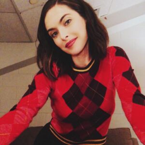 Brooke Lyons Instagram - Taken last October in my dressing room on the set of @nbclincolnrhyme. I was a newly pregnant with Lark and nauseous pretty much all the time. She was a delicious little secret, and work was a most welcome balancing factor. I really miss work. I miss #Kate. I miss my cast & crew. I miss people. And creating art with people. I miss the world. But not pants. I don’t miss those. #LincolnRhyme #tbt