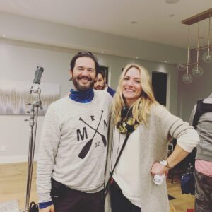 Brooke Nevin Instagram - That’s a picture wrap on my feature directorial debut with these amazing humans! Thank you @brentmbailey  @laurenswickard
@aubreyannreynolds and @thekennymiller for leading a wonderful cast. 🎬Thank you @dandius and @heycortneyk for making them look so darn classy! My camera crew lead by the incomparable @streetartistpictures — you guys rock!  Huge amounts of gratitude to every single person on this crew, from those who made the sets come alive, painted with light, moved gear and to all who kept it running smoothly, I wouldn’t have made it to the finish line without you. And I wouldn’t have begun without @ericscottwoods and @cartelhqdotcom trusting me behind the lens. Thank you for giving me the opportunity to expand my storytelling skills. Can’t wait to share this thrilling tale of a #DeadlySugarDaddy with all of you!