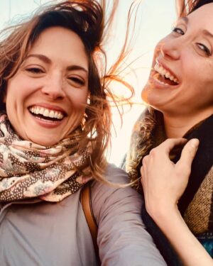 Brooke Nevin Instagram - This one, right here. Aligning me with all that’s whimsical, and silly and alive. 
Love it most when we’re side-by-side.  Happy Birthday Sis! 
So grateful you’re mine.